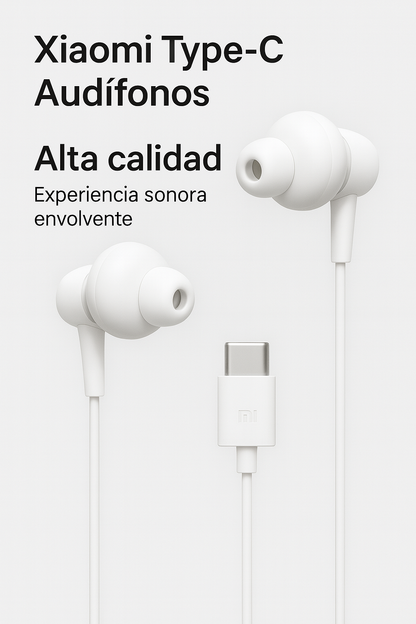 Auriculares Xiaomi Tipo C