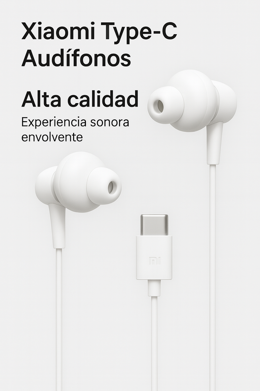 Auriculares Xiaomi Tipo C
