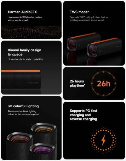 Fiesta de sonido Xiaomi